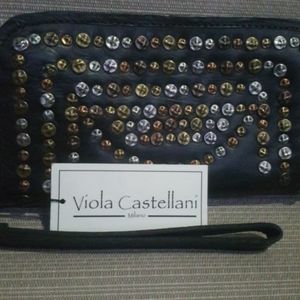 Viola Castellani wristlet wallet large
